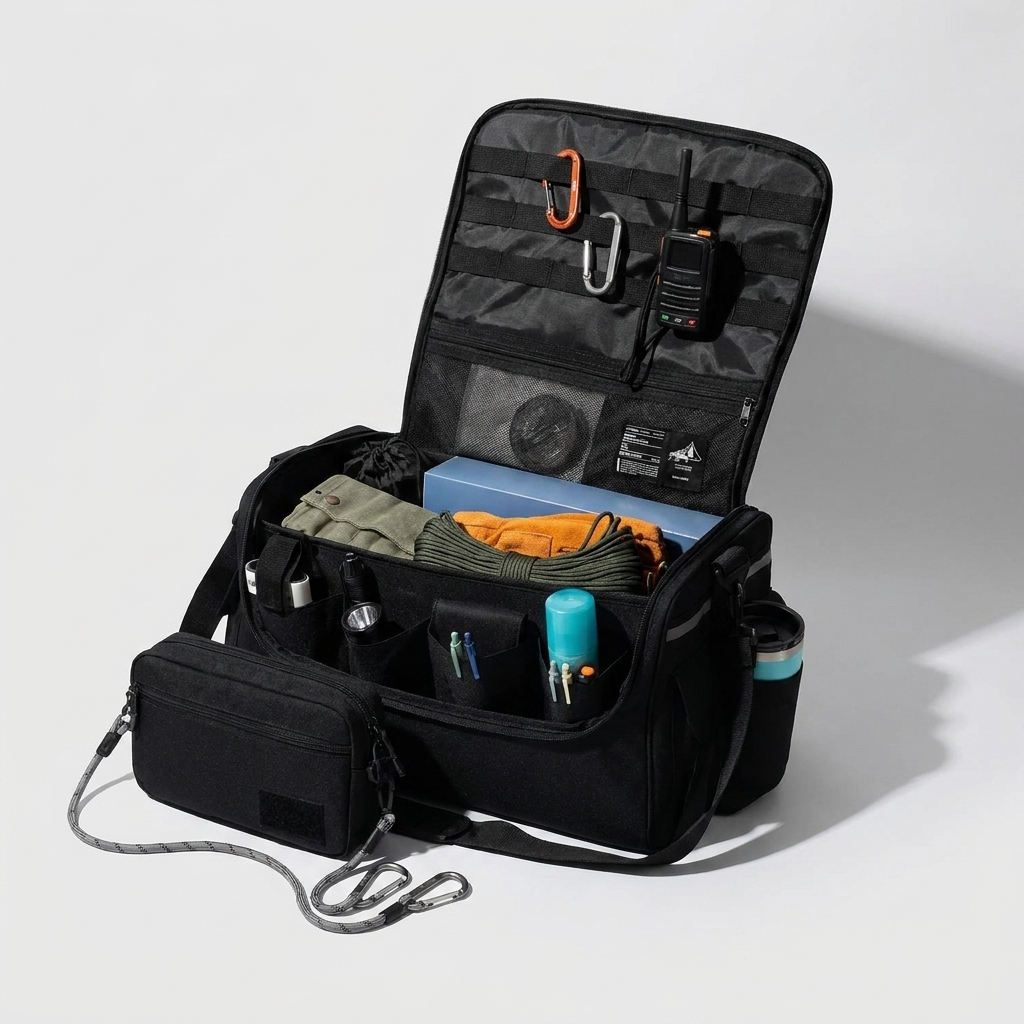 Team Ellis Patrol Bag, tactical vehicle front-seat organizer