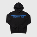 Raising My Hero Police Dad thin blue line hoodie