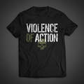 Violence of Action tactical stencil tee