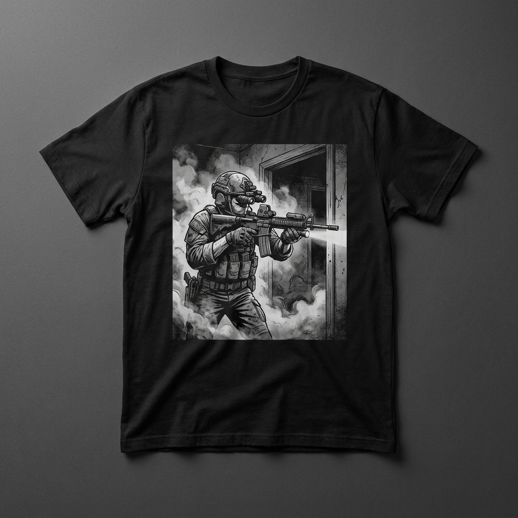 Operator room clearing CQB tee