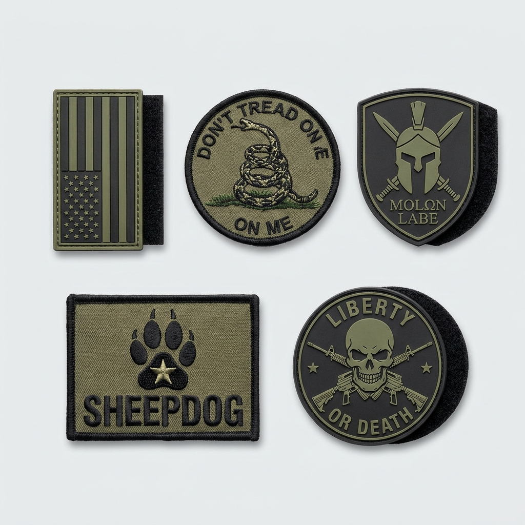 Tactical morale patch 5-pack