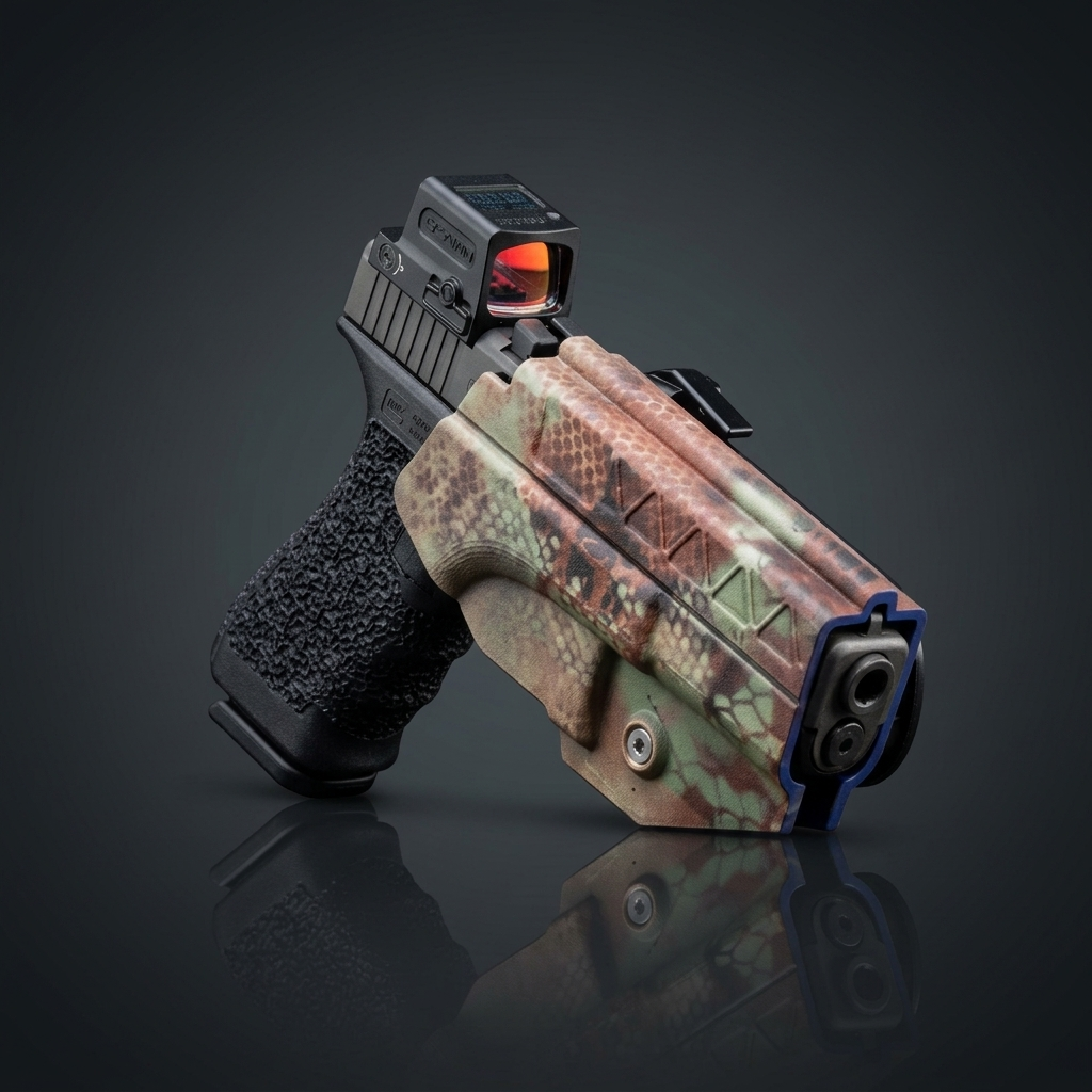 GLOCK 19 OWB HOLSTER - studio product photo 2