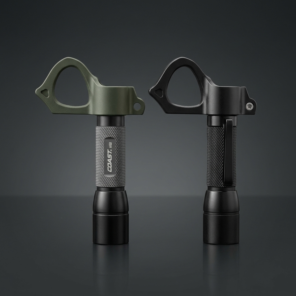 FLASHLIGHT THUMB RING - studio product photo 2