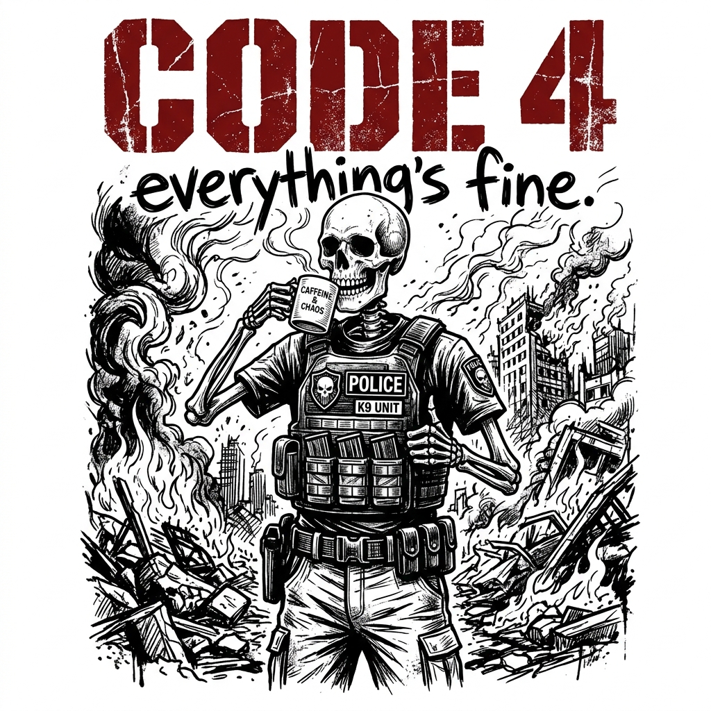 Code 4 print graphic