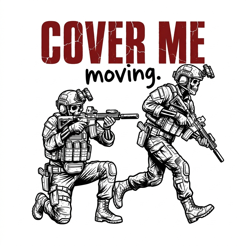 Cover Me print graphic