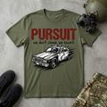 Pursuit tee, tactical dark art graphic