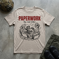 Paperwork tee, tactical dark art graphic