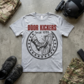 Door Kickers tee, tactical dark art graphic