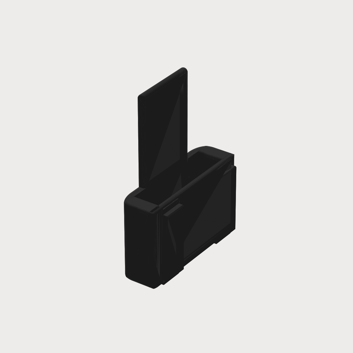 MOLLE radio holder rear
