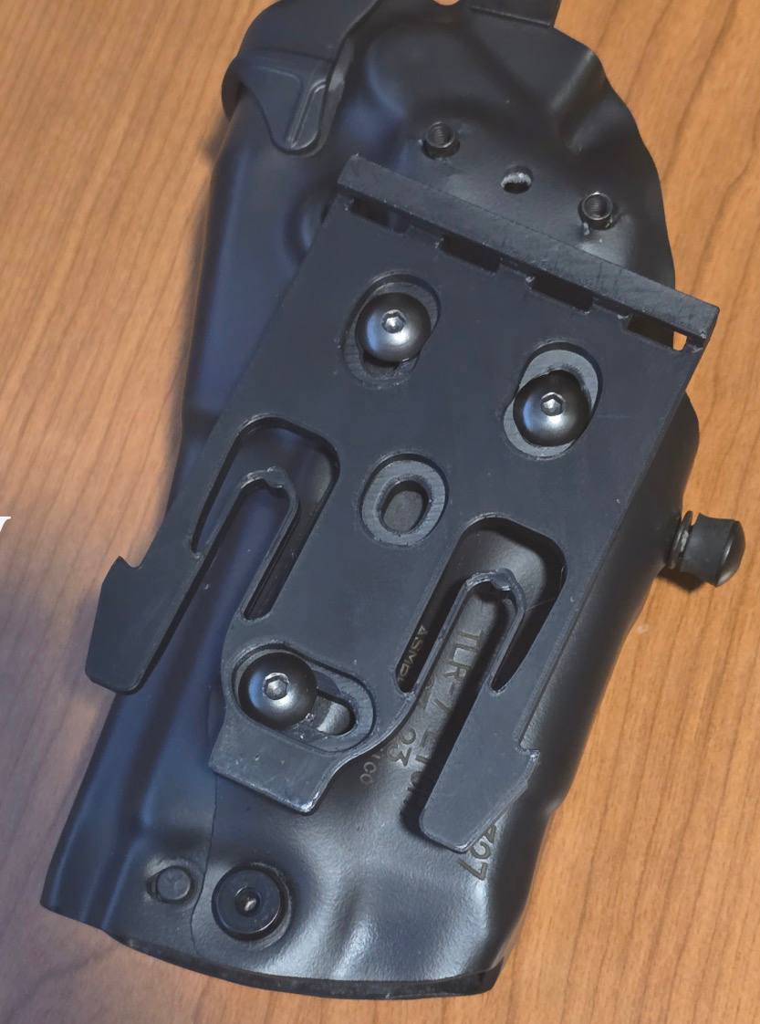 QLS holster mount plate